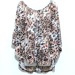 FANG | Leopard Poncho | Y2K | Lace | Poncho Festival | Chic | Leopard Print|Boho